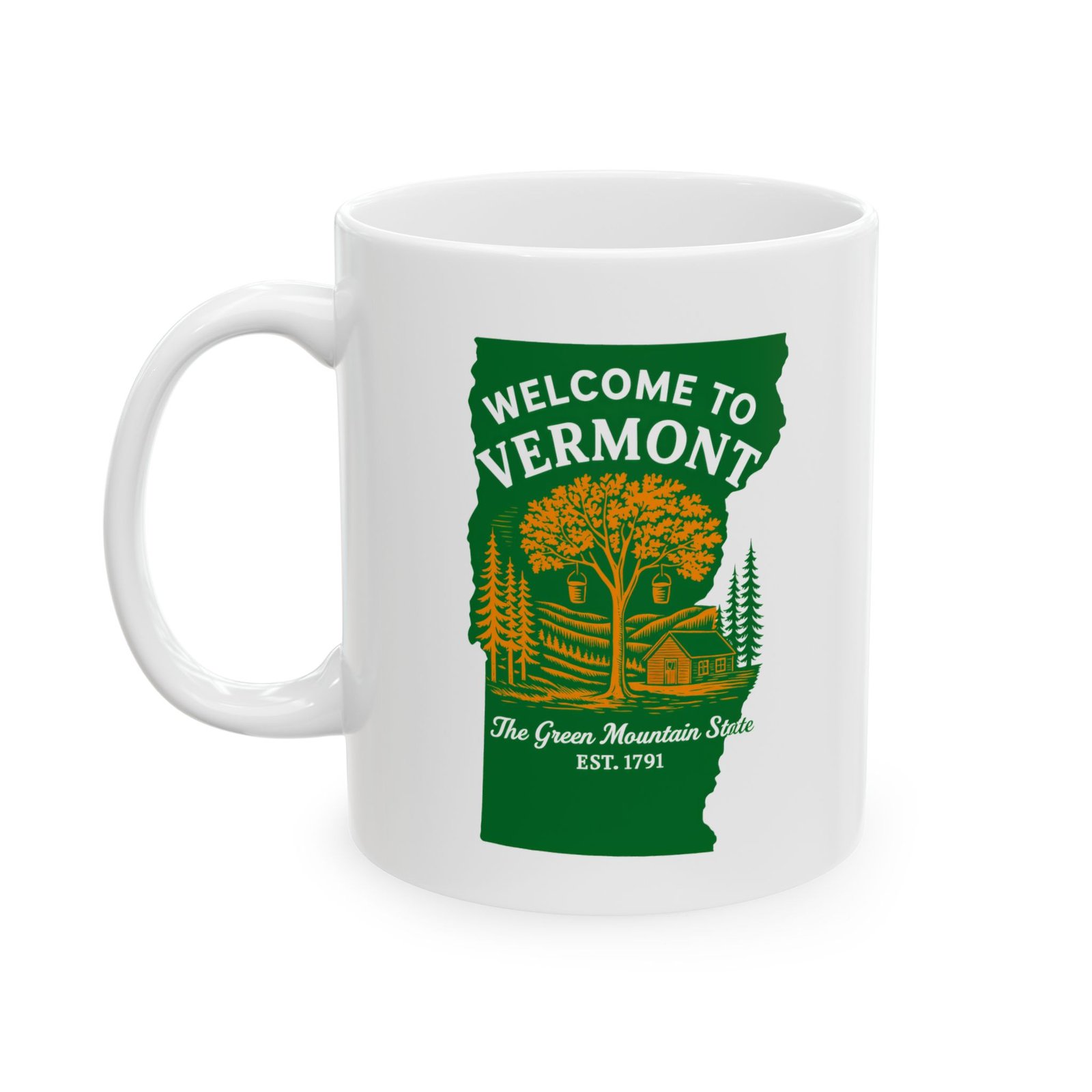 Vermont State Mug (11oz/15oz)
