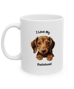 Alternative view of Dachshund Dog Mug (11oz/15oz)