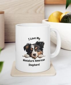 Miniature American Shepherd Dog Mug (11oz/15oz)