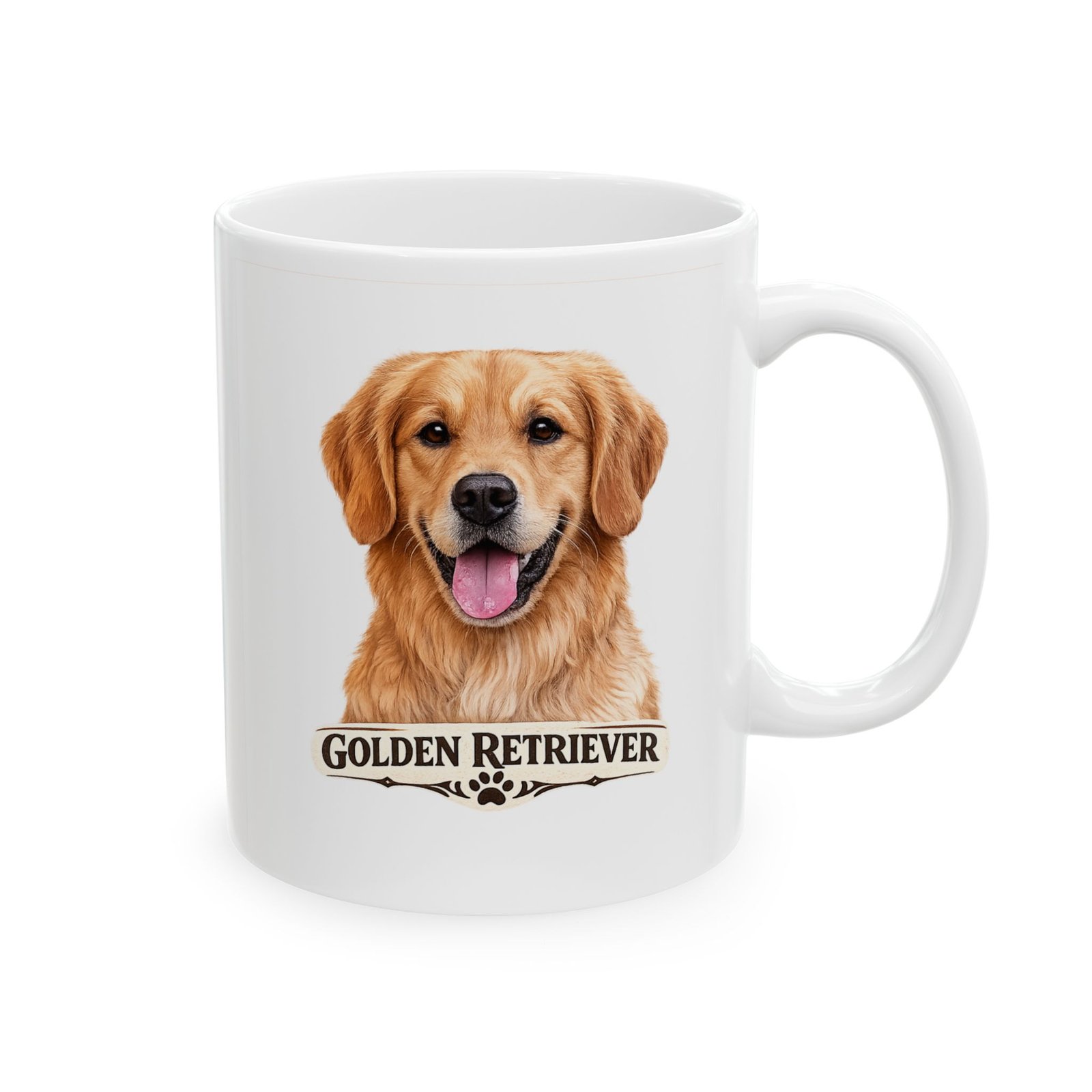 Golden Retriever Dog Mug (11oz/15oz) 5 Golden Retriever Dog Mug (11oz/15oz) - Image 3