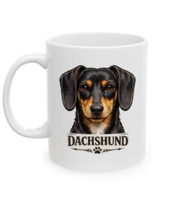 Alternative view of Dachshund Dog Mug (11oz/15oz)