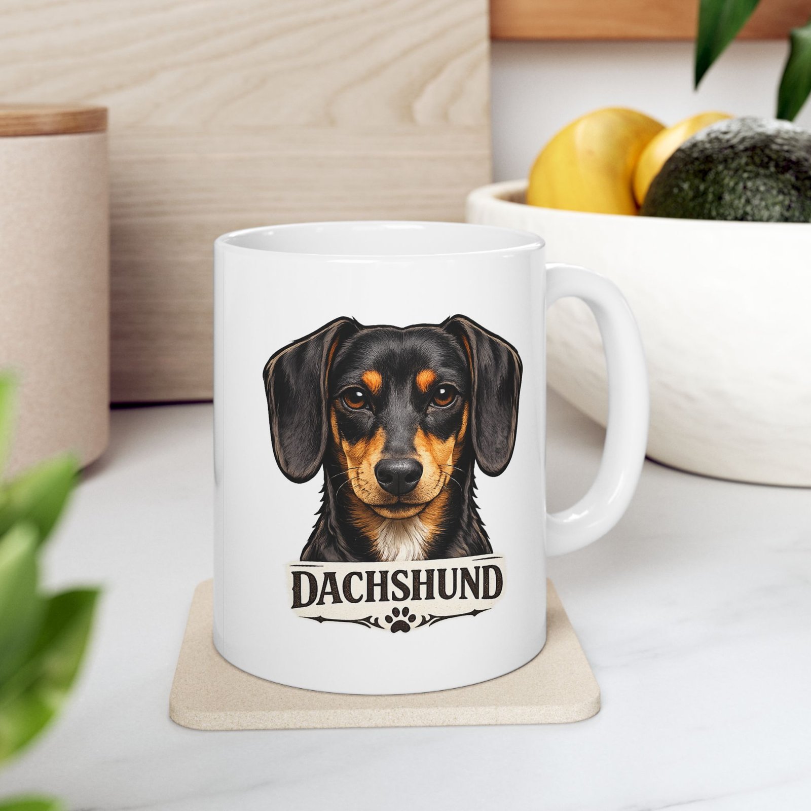 Dachshund Dog Mug (11oz/15oz) 1 Dachshund Dog Mug (11oz/15oz)