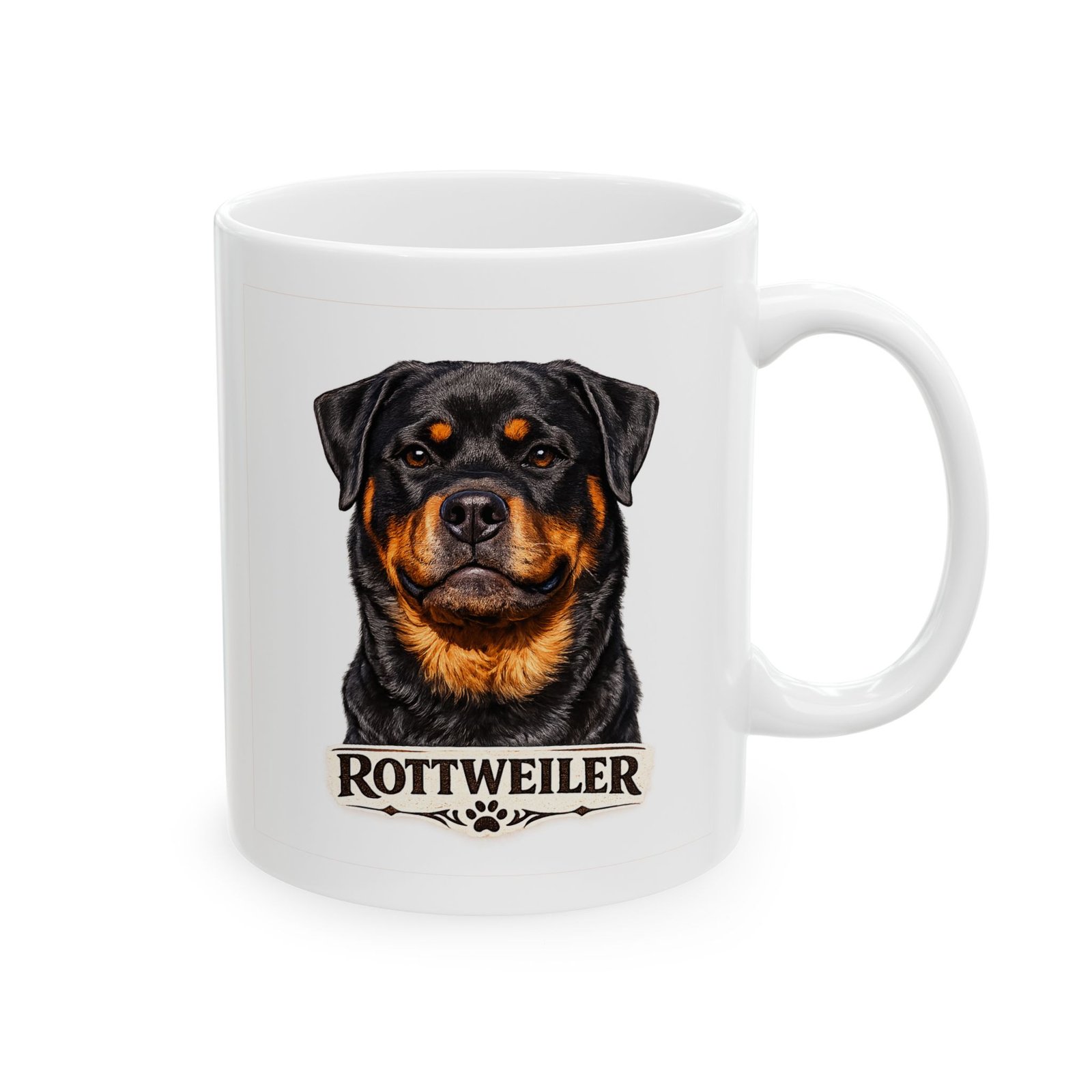 Rottweiler Dog Mug (11oz/15oz) 5 Rottweiler Dog Mug (11oz/15oz) - Image 3