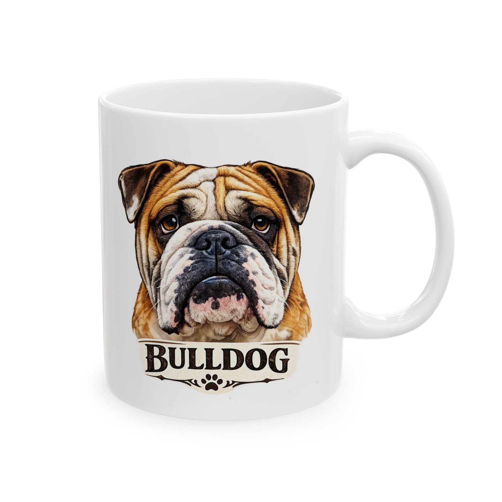 Bulldog Dog Mug (11oz/15oz) 5 Bulldog Dog Mug (11oz/15oz) - Image 3