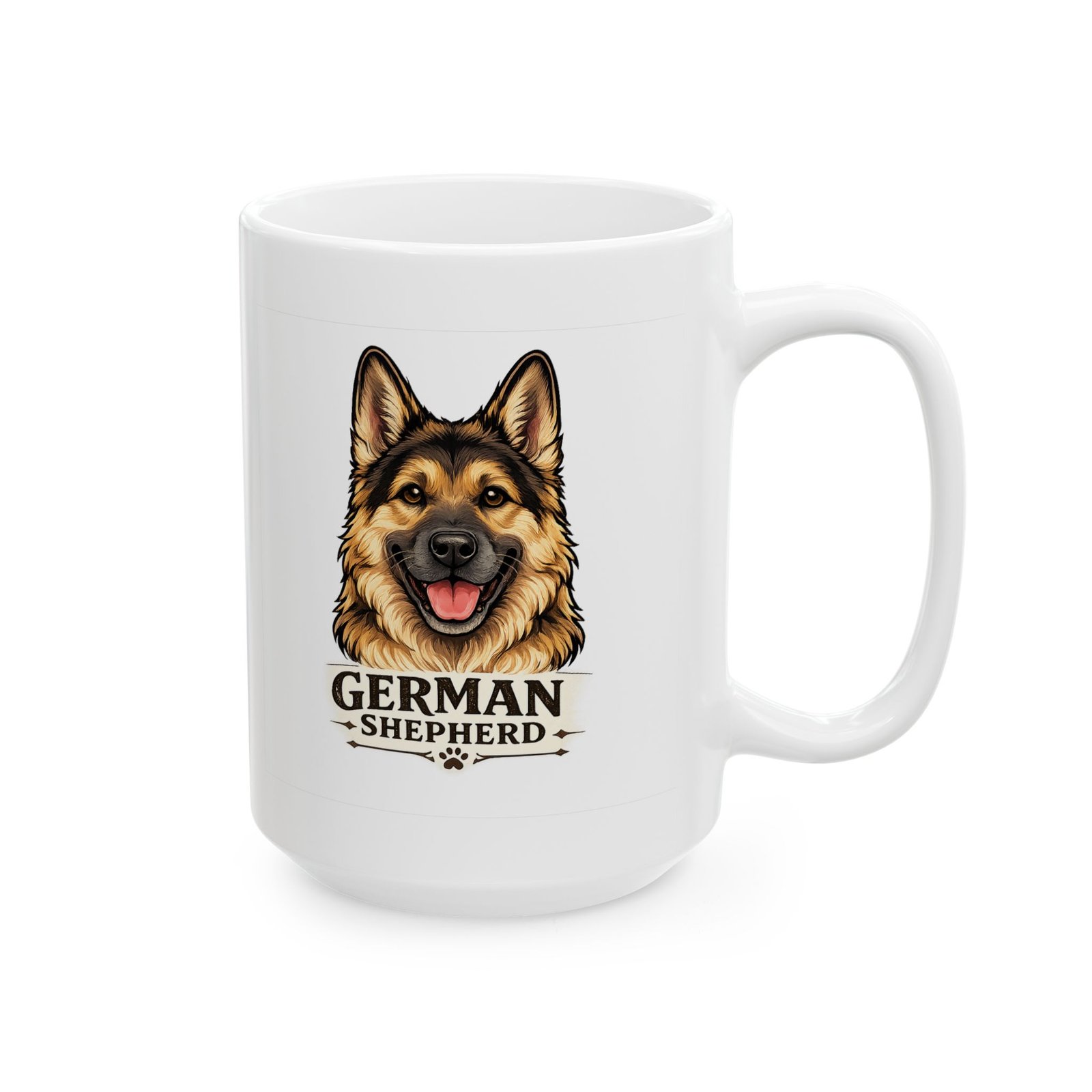 German Shepherd Dog Mug (11oz/15oz) 15 German Shepherd Dog Mug (11oz/15oz) - Image 8