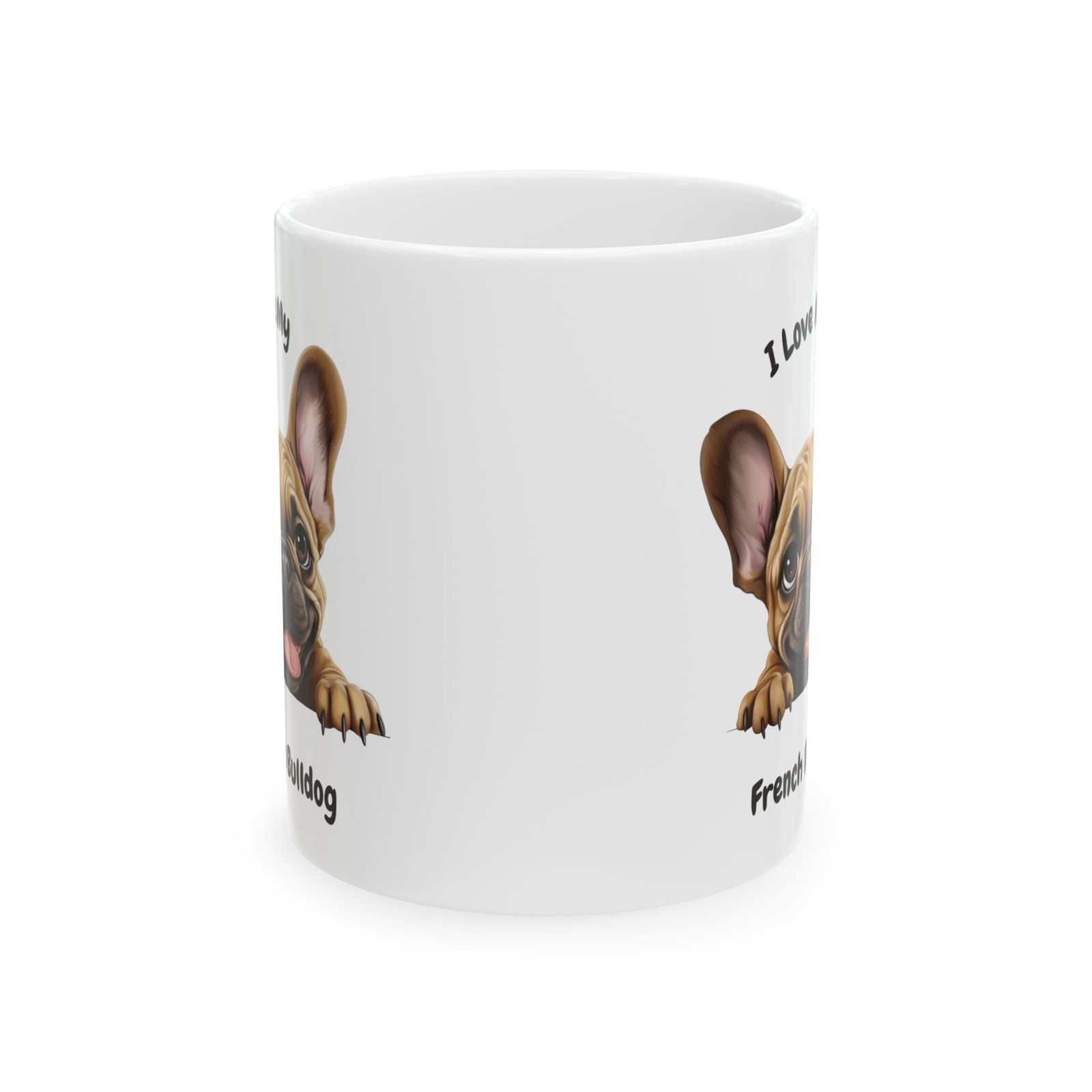 French Bulldog Dog Mug (11oz/15oz) 4 French Bulldog Dog Mug (11oz/15oz) - Image 4