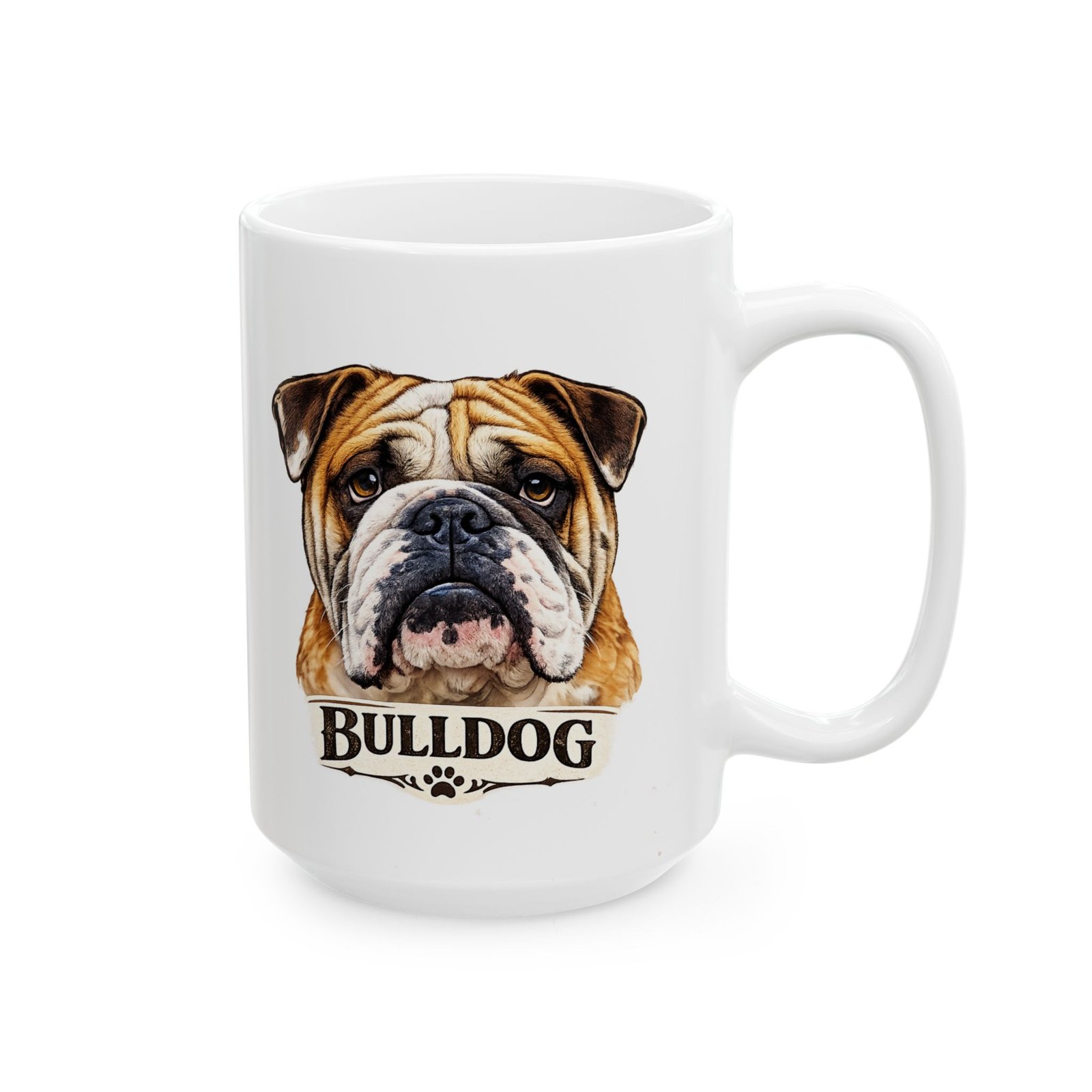 Bulldog Dog Mug (11oz/15oz) 15 Bulldog Dog Mug (11oz/15oz) - Image 8