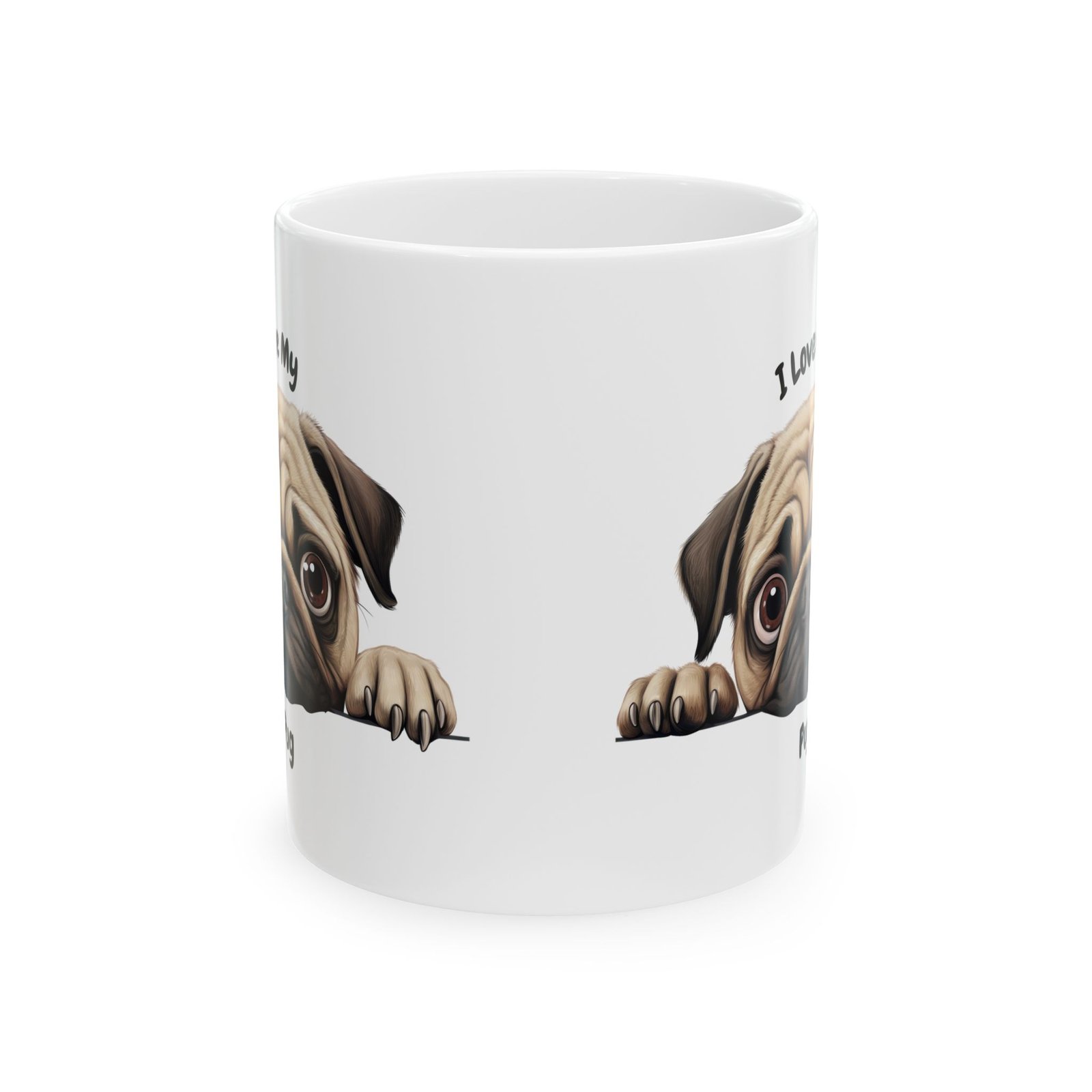 Pug Dog Mug (11oz/15oz) 7 Pug Dog Mug (11oz/15oz) - Image 4