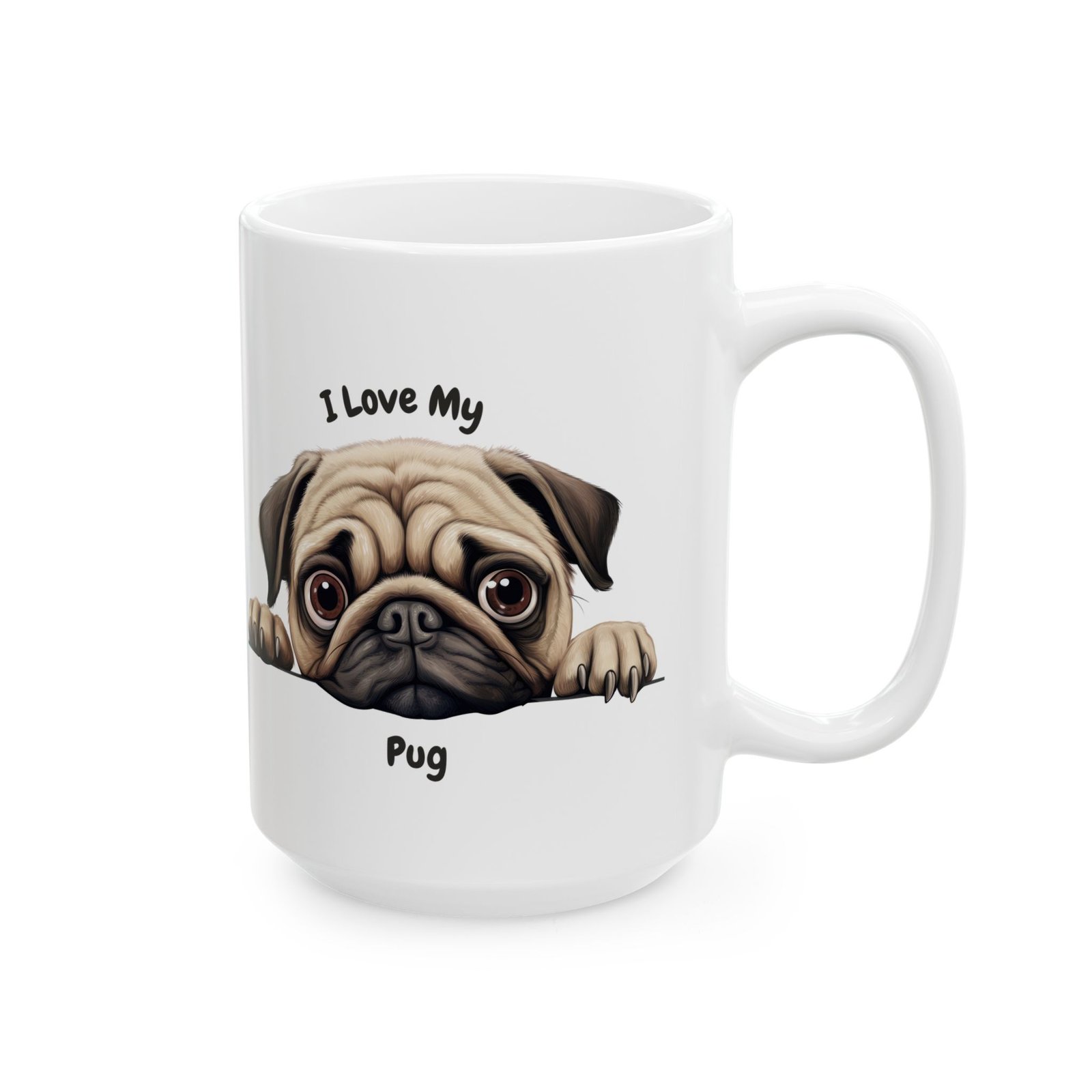 Pug Dog Mug (11oz/15oz) 13 Pug Dog Mug (11oz/15oz) - Image 7