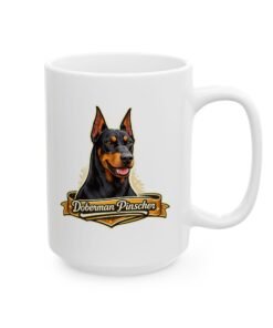 Doberman Pinscher Dog Mug (11oz/15oz) 17 17664885185595310481 2048