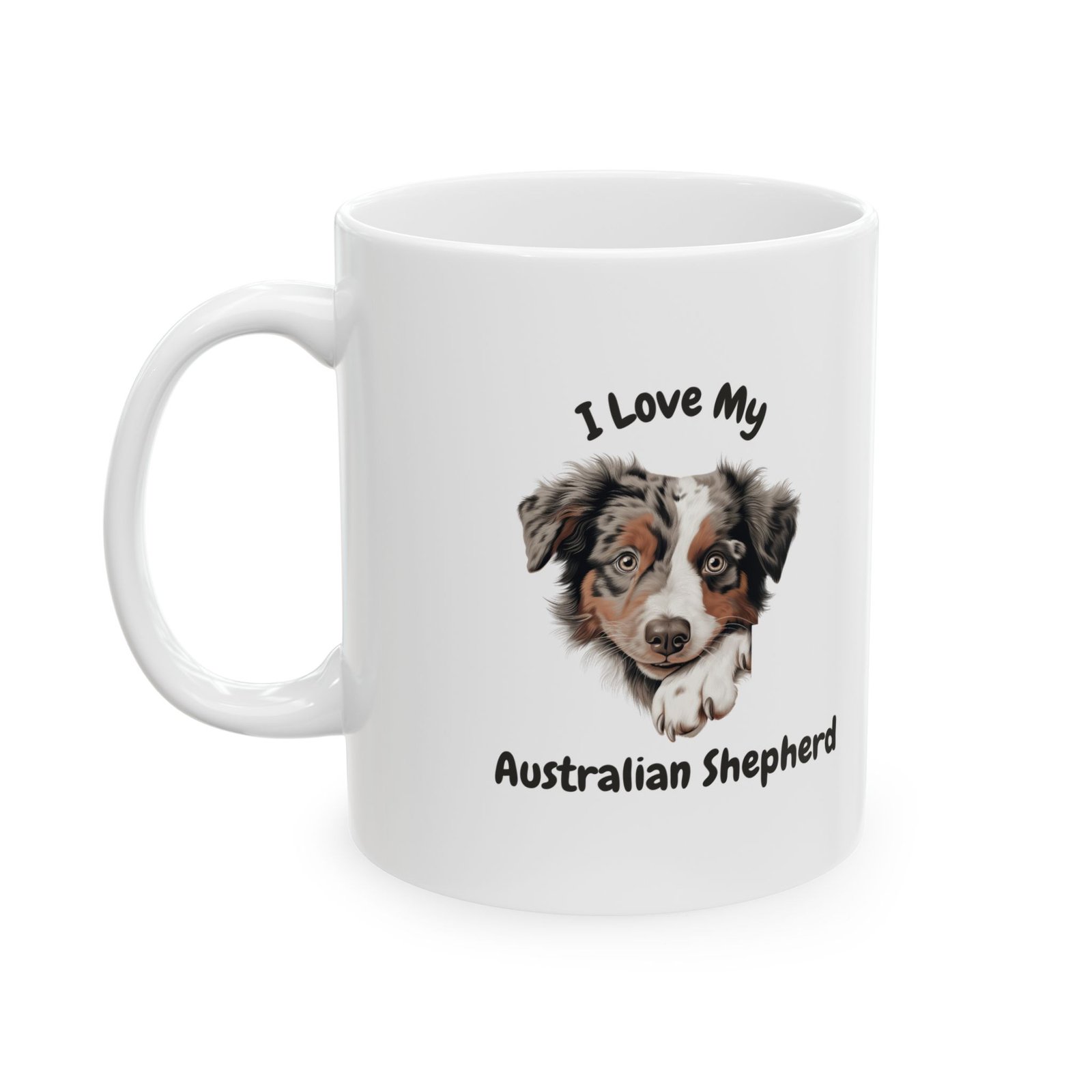 Home 56 Australian Shepherd Dog Mug (11oz/15oz)