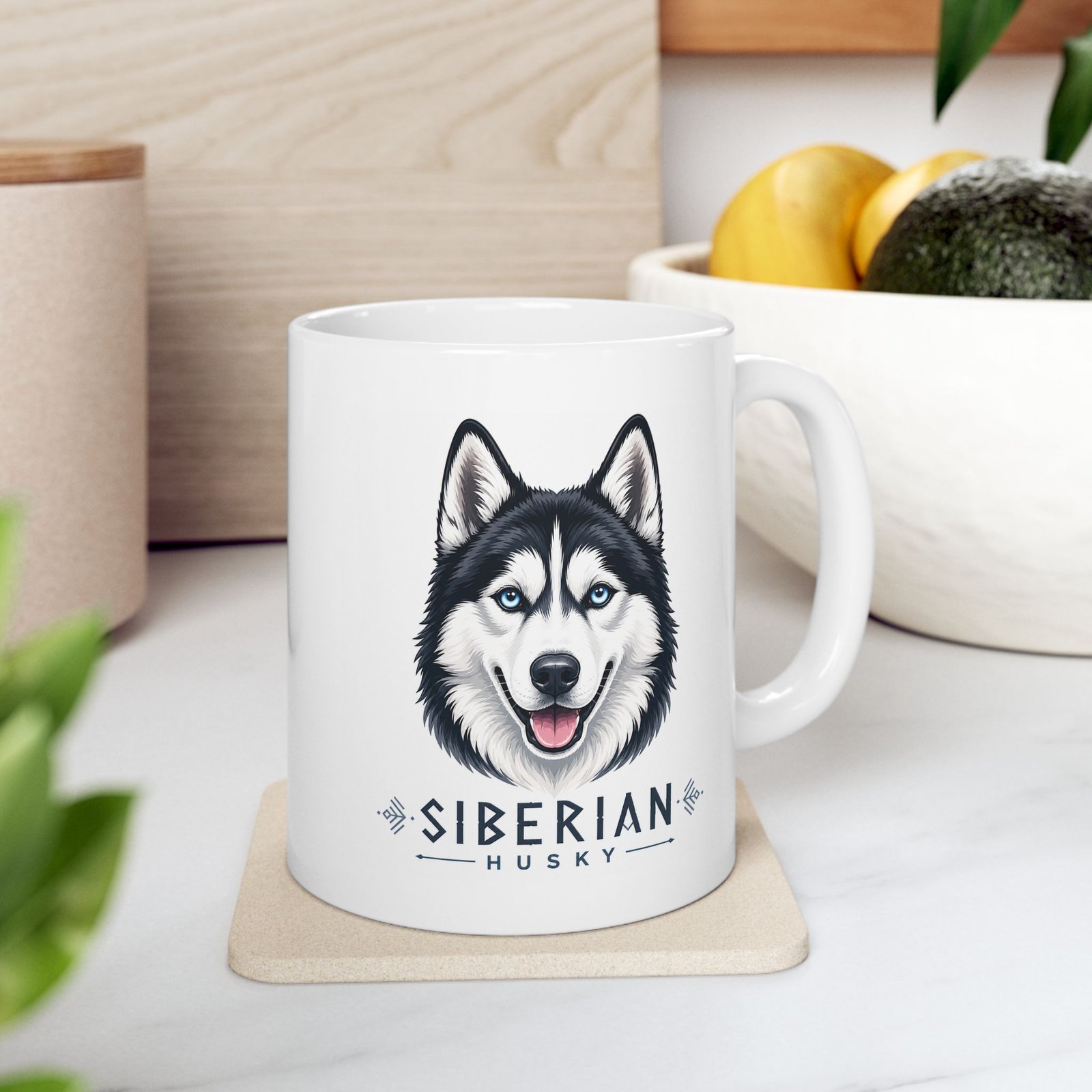 Siberian Husky Dog Mug (11oz/15oz) 1 Siberian Husky Dog Mug (11oz/15oz)