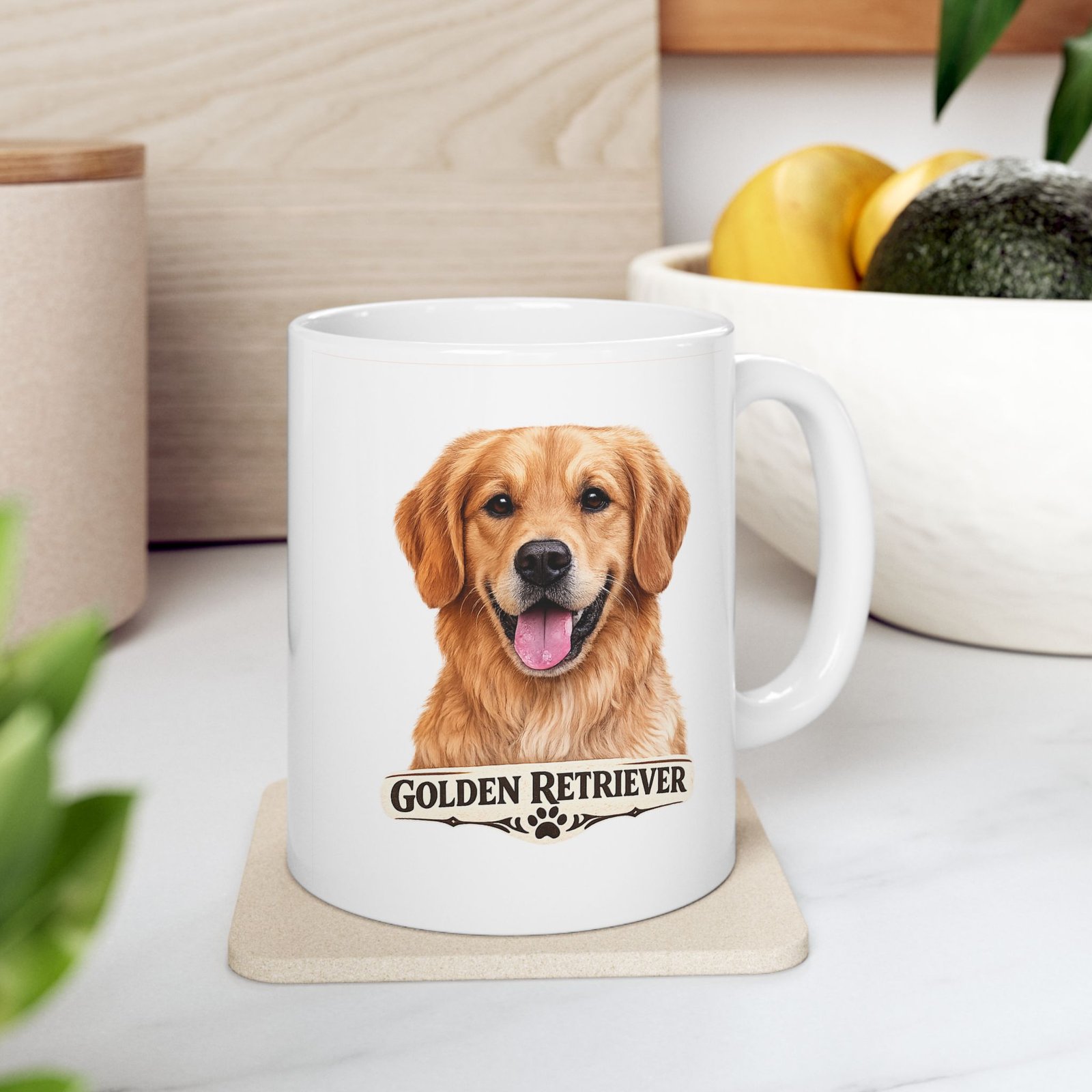 Golden Retriever Dog Mug (11oz/15oz) 1 Golden Retriever Dog Mug (11oz/15oz)