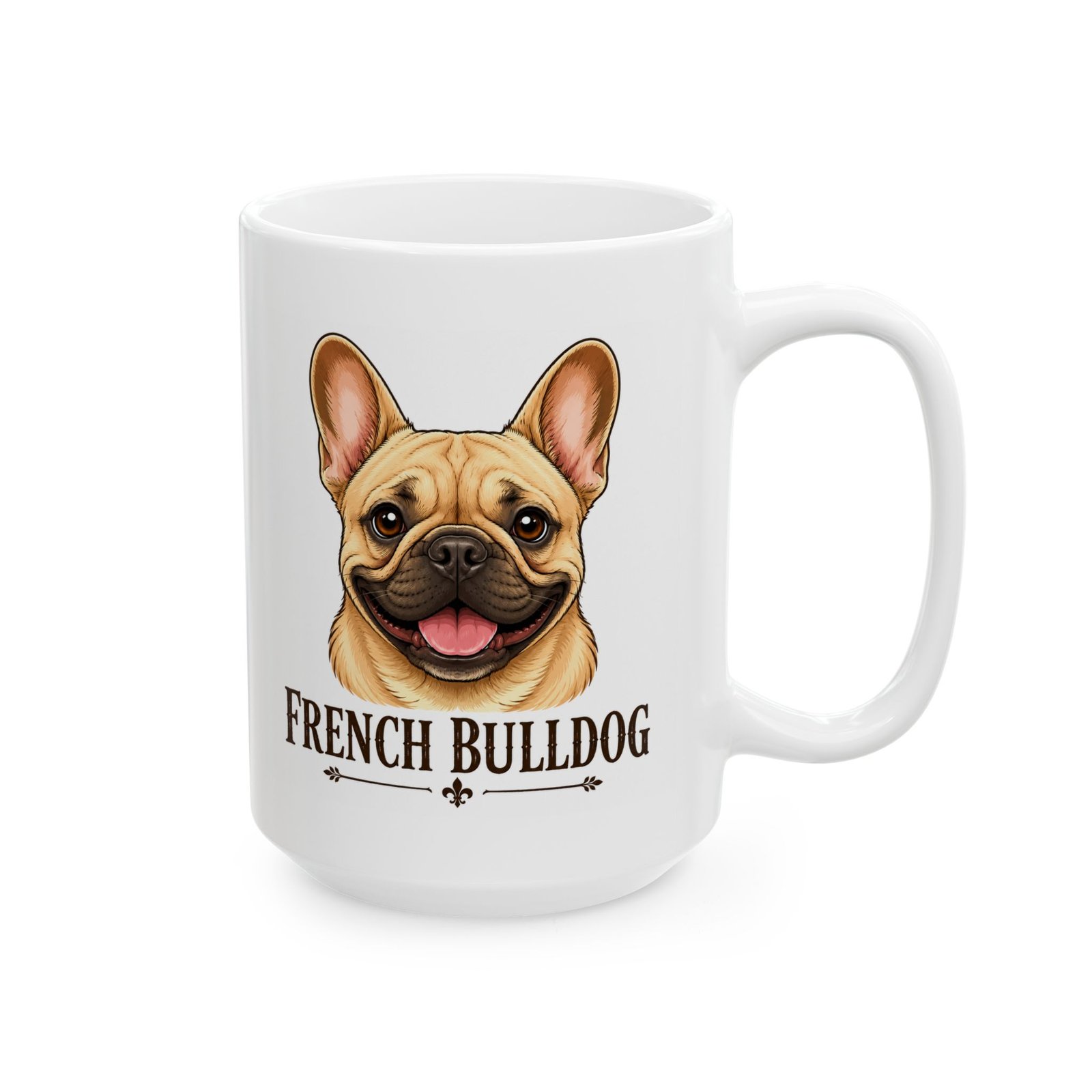 French Bulldog Dog Mug (11oz/15oz) 15 French Bulldog Dog Mug (11oz/15oz) - Image 8