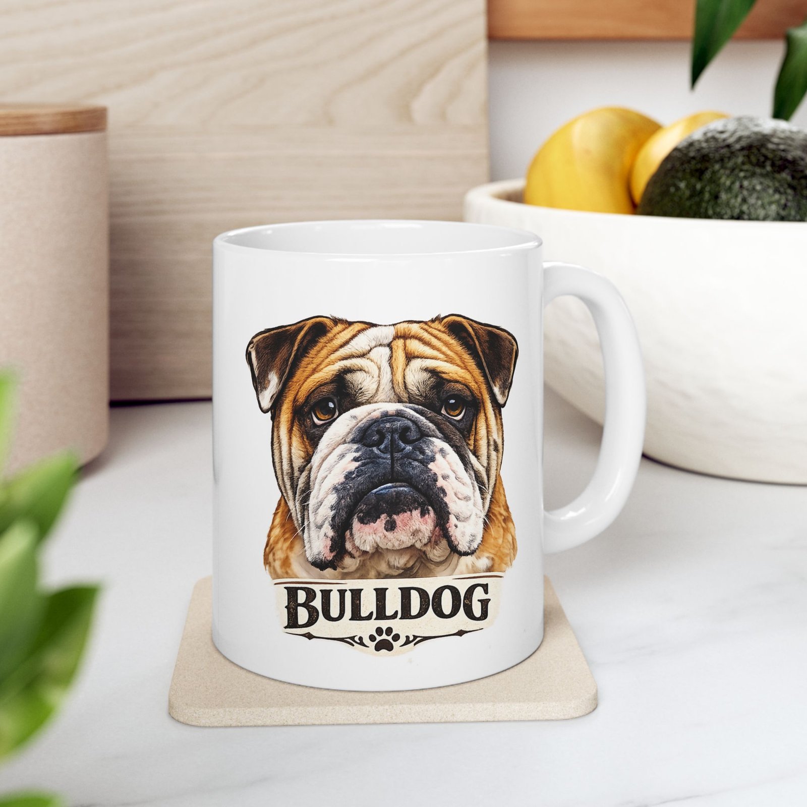 Bulldog Dog Mug (11oz/15oz) 1 Bulldog Dog Mug (11oz/15oz)