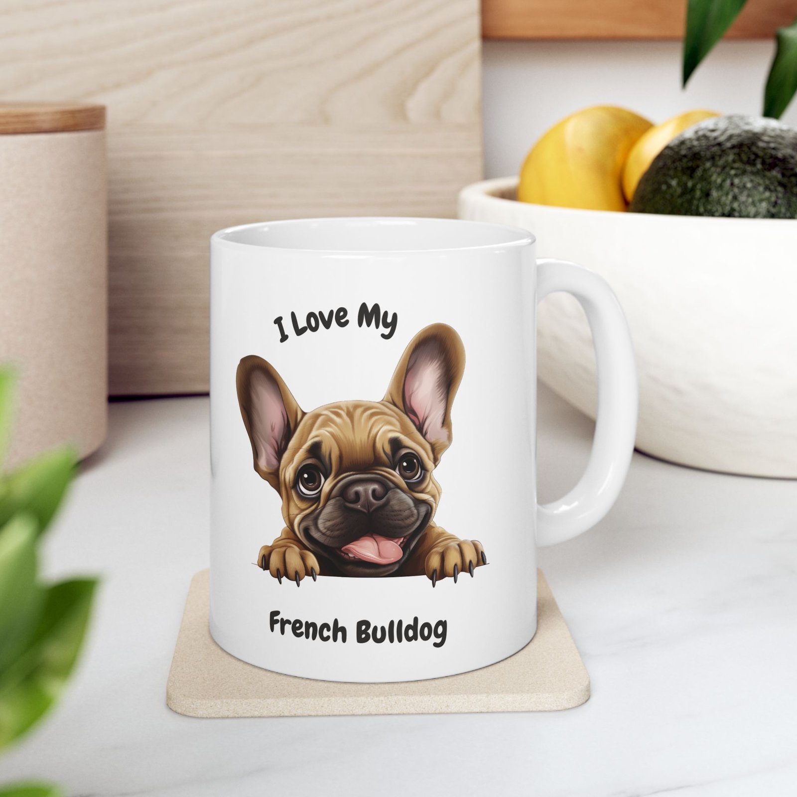 Home 22 French Bulldog Dog Mug (11oz/15oz)