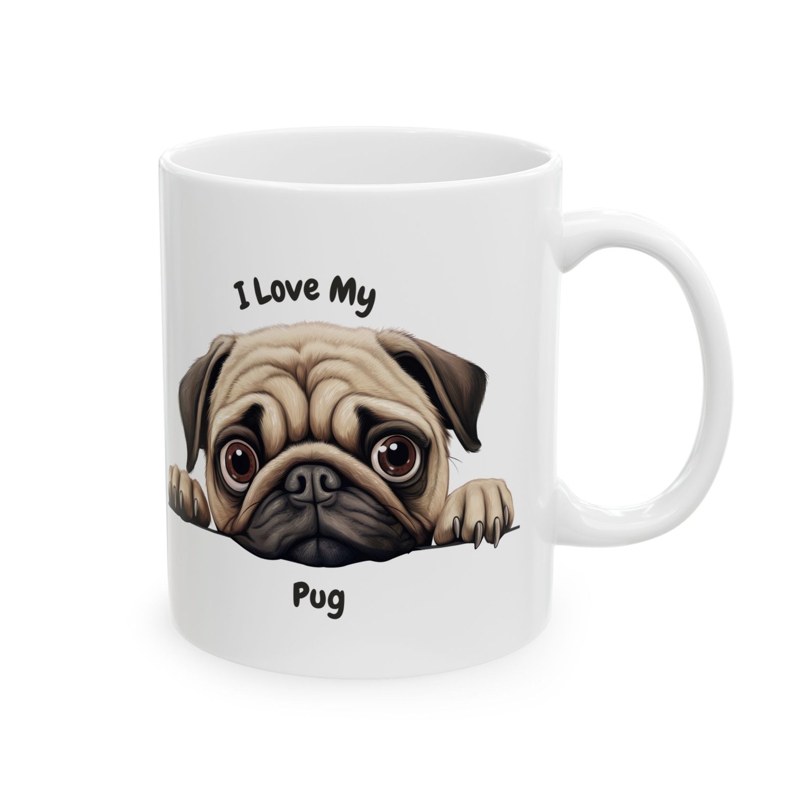 Pug Dog Mug (11oz/15oz) 5 Pug Dog Mug (11oz/15oz) - Image 3