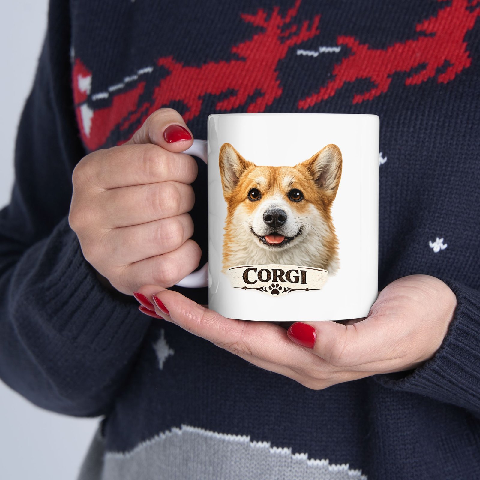 Corgi Dog Mug (11oz/15oz) 6 Corgi Dog Mug (11oz/15oz) - Image 6