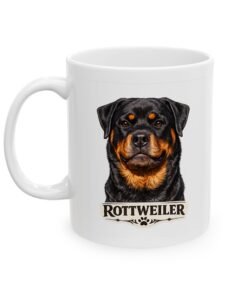 Alternative view of Rottweiler Dog Mug (11oz/15oz)