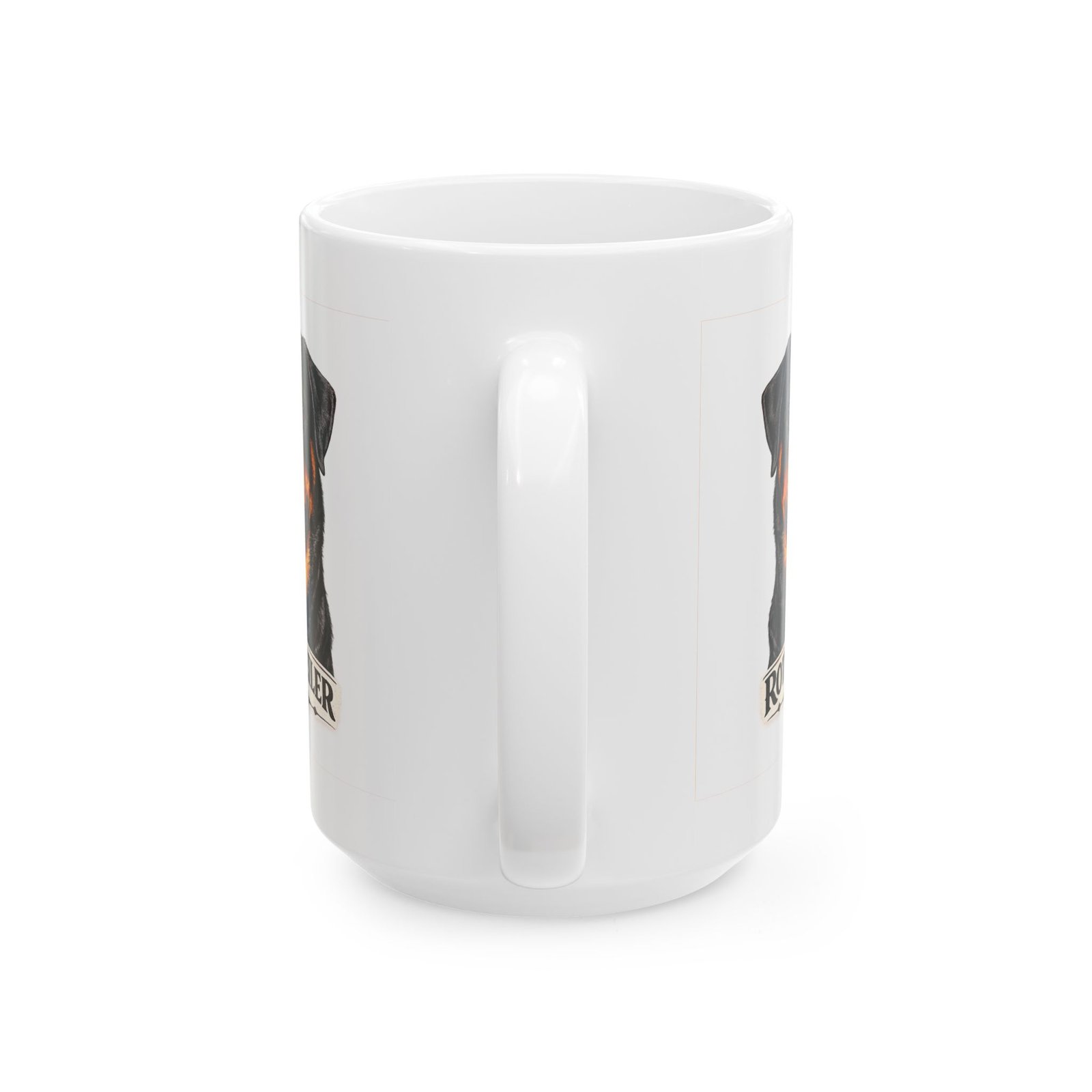 Rottweiler Dog Mug (11oz/15oz) 19 Rottweiler Dog Mug (11oz/15oz) - Image 10