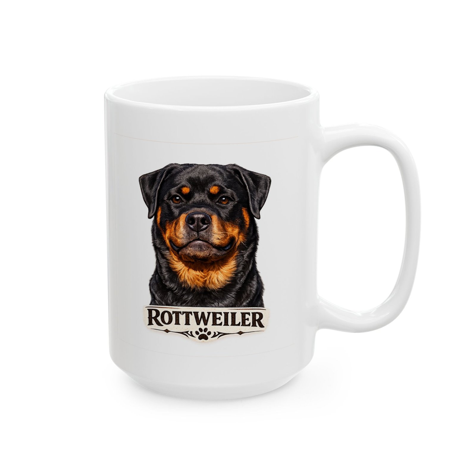 Rottweiler Dog Mug (11oz/15oz) 15 Rottweiler Dog Mug (11oz/15oz) - Image 8