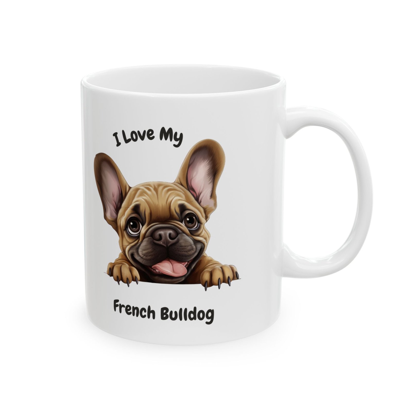 French Bulldog Dog Mug (11oz/15oz) 3 French Bulldog Dog Mug (11oz/15oz) - Image 3
