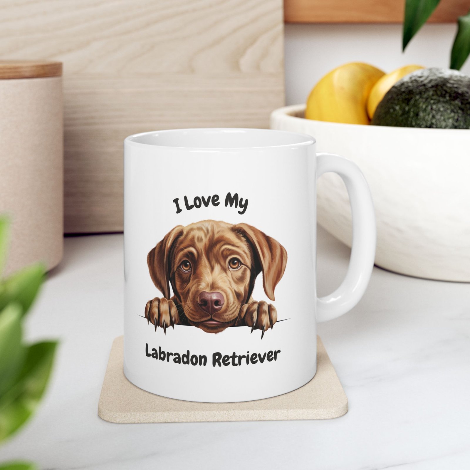 Home 24 Labrador Retriever Dog Mug (11oz/15oz)