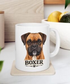 Boxer Dog Mug (11oz/15oz)