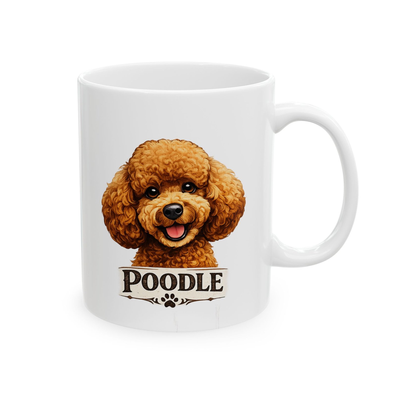 Poodle Dog Mug (11oz/15oz) 3 Poodle Dog Mug (11oz/15oz) - Image 3