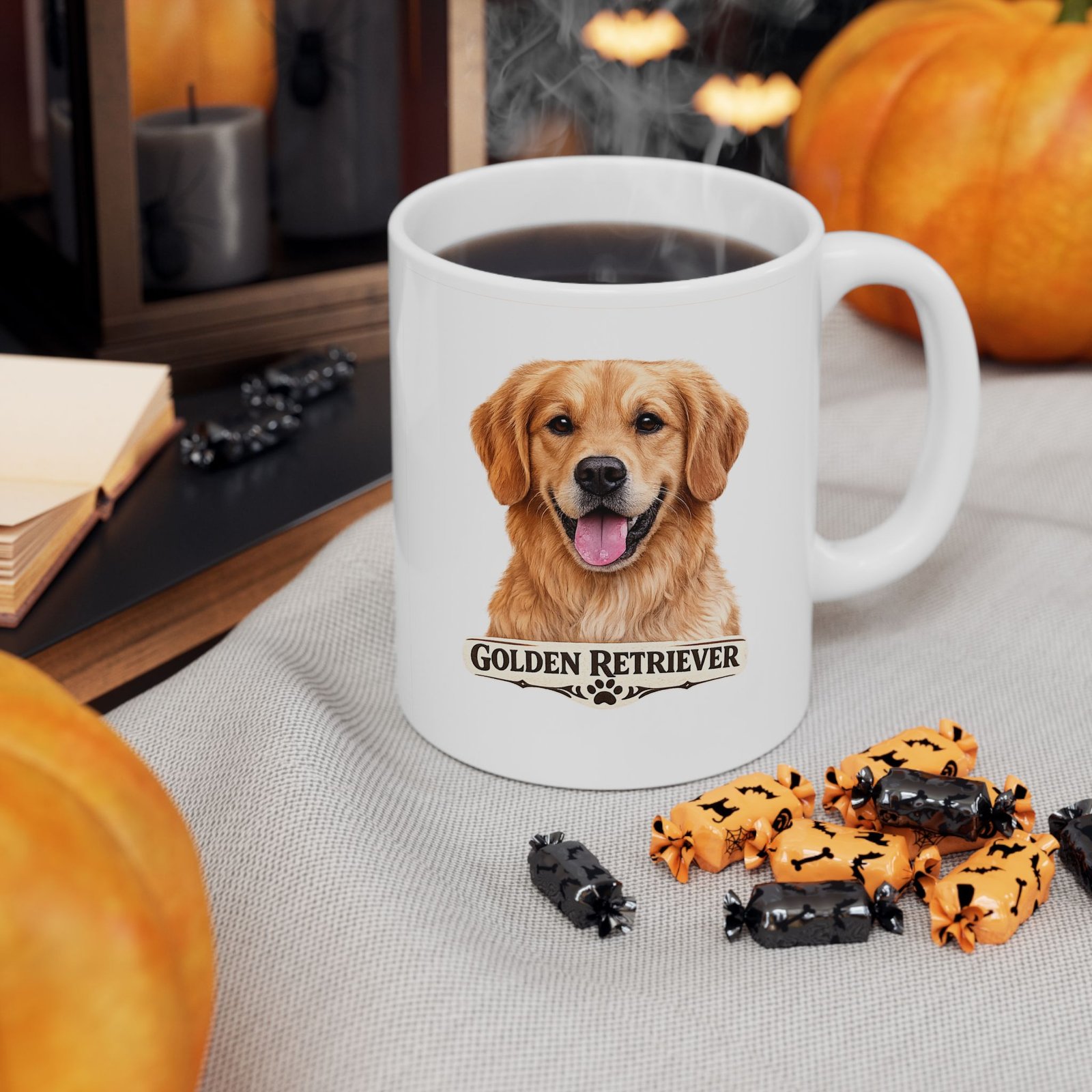 Golden Retriever Dog Mug (11oz/15oz) 11 Golden Retriever Dog Mug (11oz/15oz) - Image 6