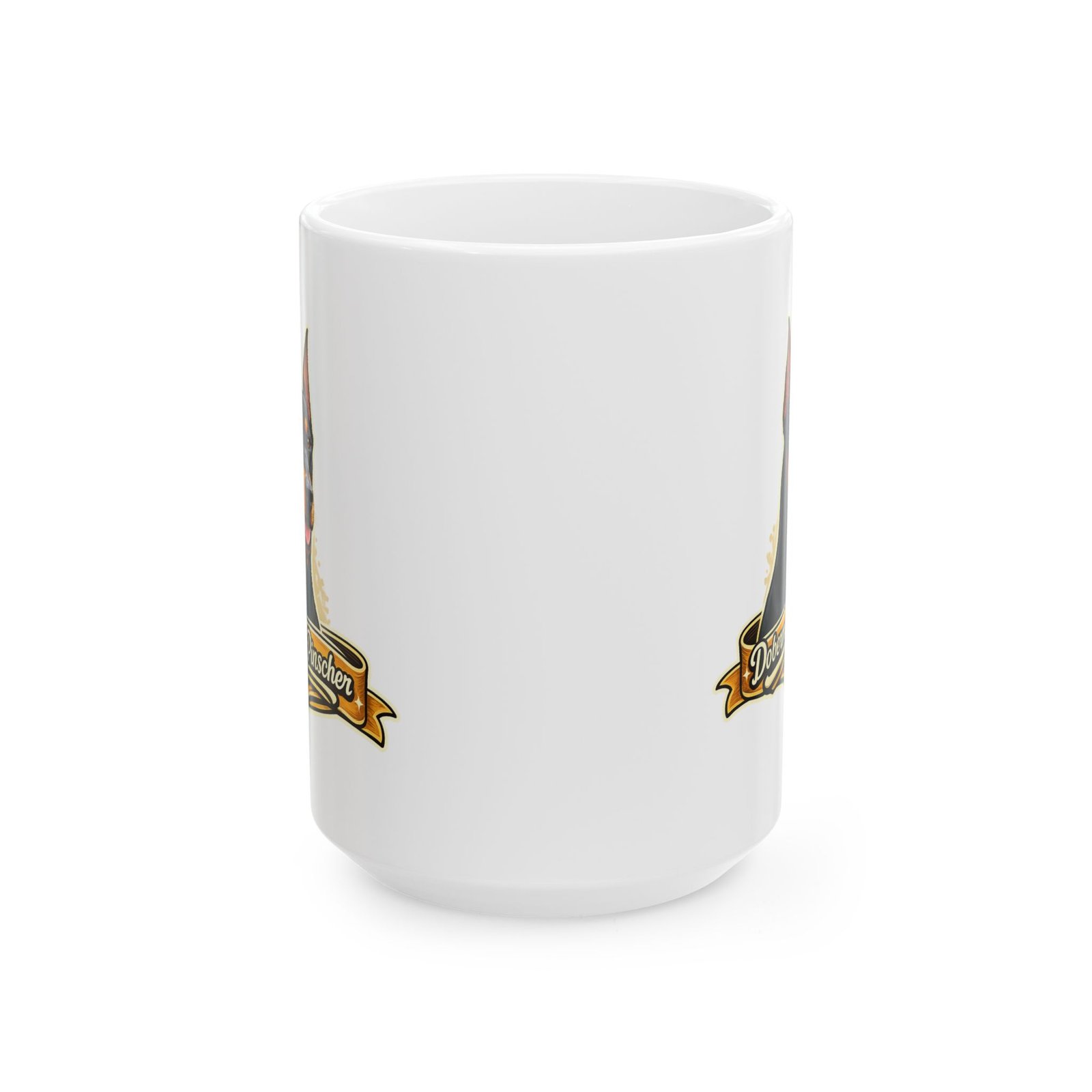 Doberman Pinscher Dog Mug (11oz/15oz) 9 Doberman Pinscher Dog Mug (11oz/15oz) - Image 9
