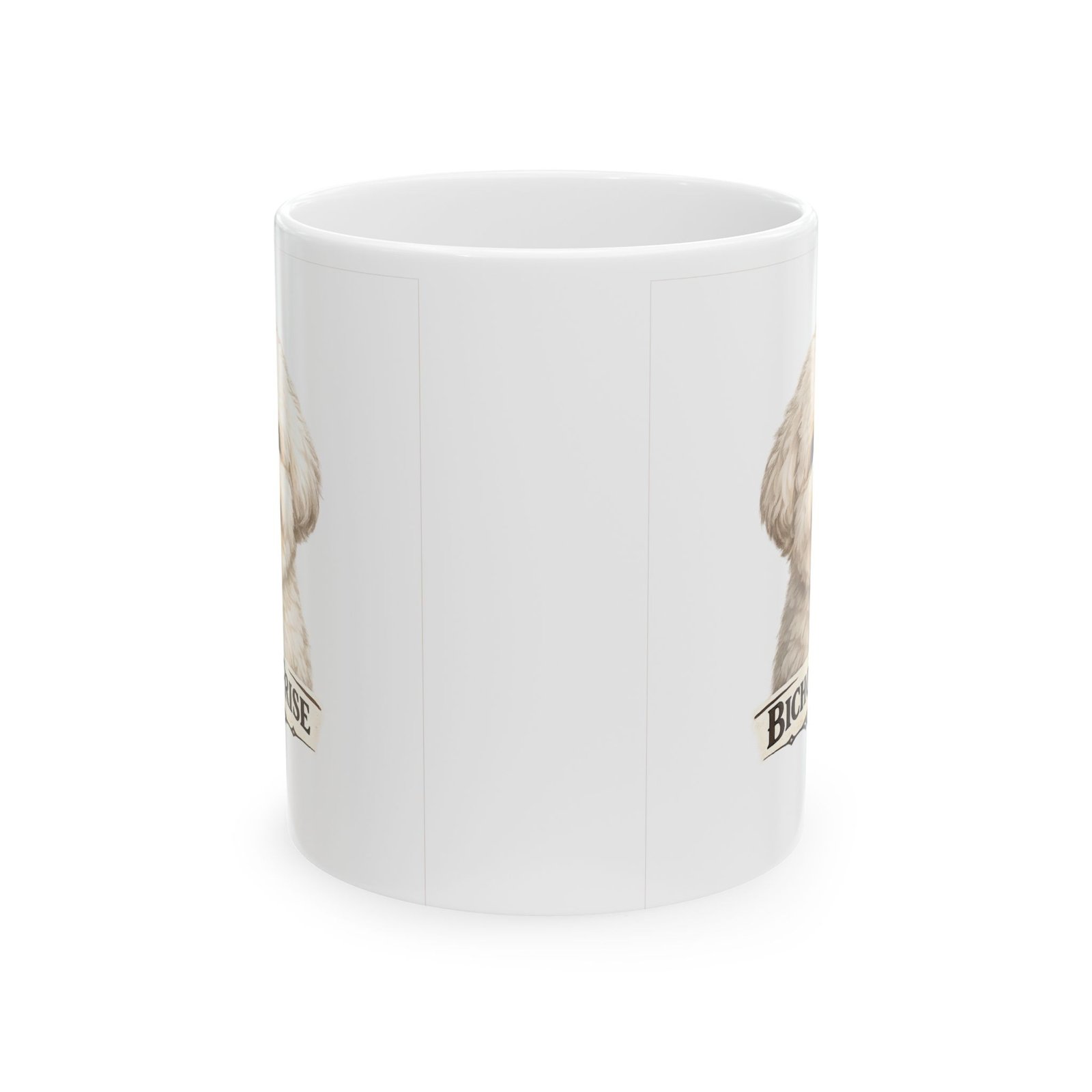 Bichon Frise Dog Mug (11oz/15oz) 5 Bichon Frise Dog Mug (11oz/15oz) - Image 5