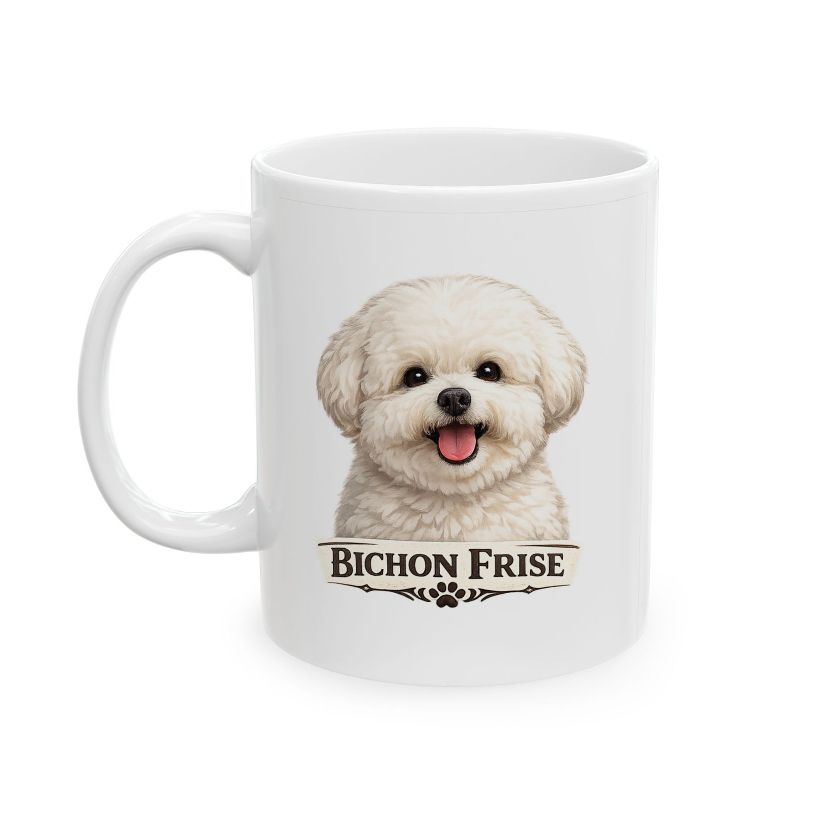 Bichon Frise Dog Mug (11oz/15oz) 3 Bichon Frise Dog Mug (11oz/15oz) - Image 3