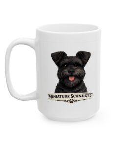 Miniature Schnauzer Black Uncropped Ears Dog Mug (11oz/15oz) 18 18131585582214569828 2048
