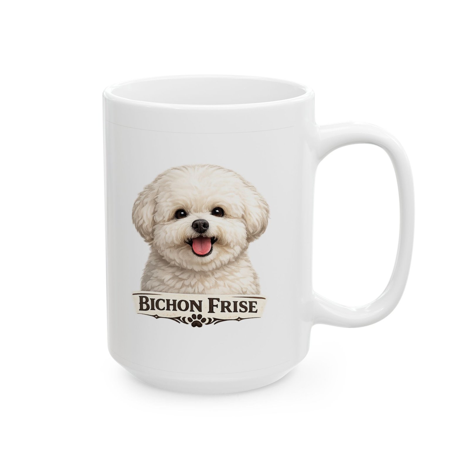 Bichon Frise Dog Mug (11oz/15oz) 9 Bichon Frise Dog Mug (11oz/15oz) - Image 9