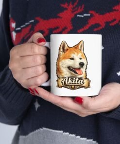 Akita Dog Mug (11oz/15oz)