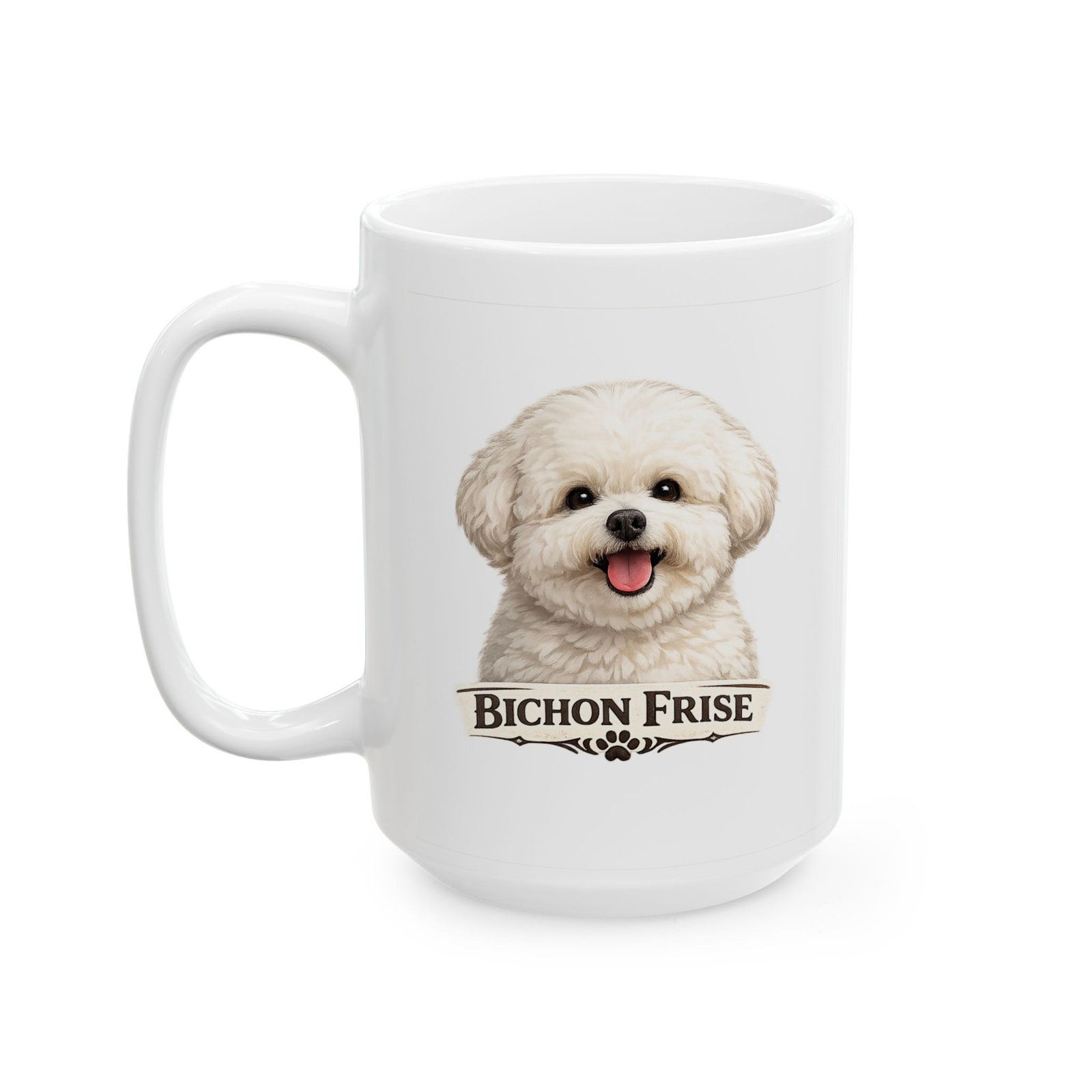 Bichon Frise Dog Mug (11oz/15oz) 8 Bichon Frise Dog Mug (11oz/15oz) - Image 8
