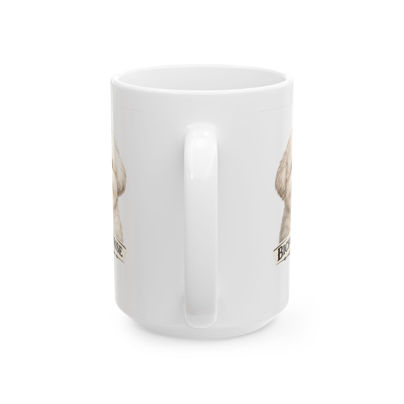 Bichon Frise Dog Mug (11oz/15oz) 11 Bichon Frise Dog Mug (11oz/15oz) - Image 11