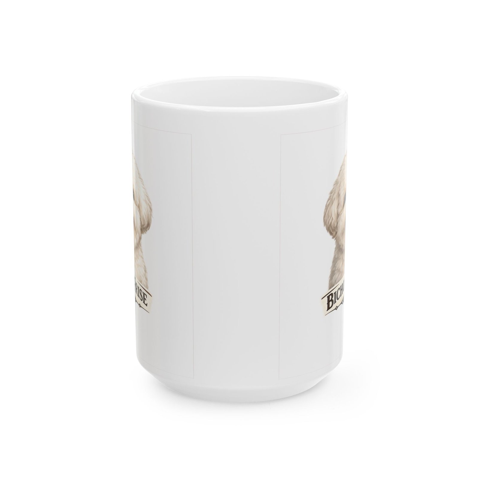 Bichon Frise Dog Mug (11oz/15oz) 10 Bichon Frise Dog Mug (11oz/15oz) - Image 10