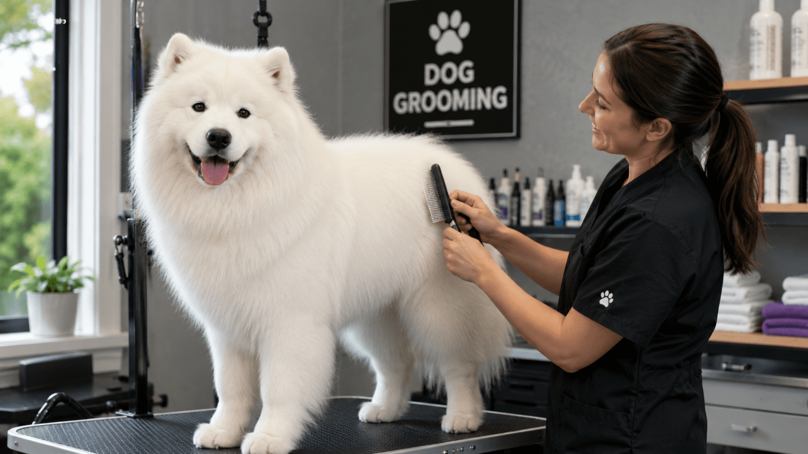 Samoyed Grooming